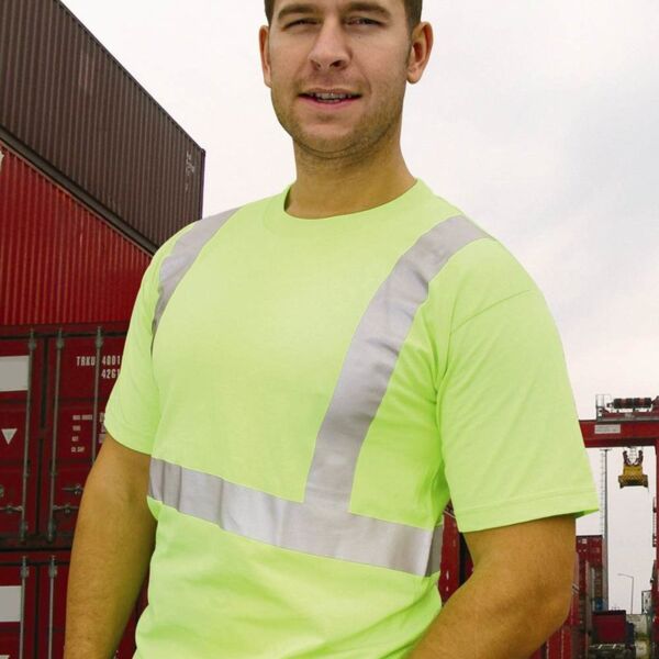 USA-Made 50/50 High Visibility T-Shirt Thumbnail